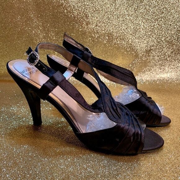 Mootsies Tootsies Black Dress Shoes 3” Heel Size 9 - Picture 1 of 6